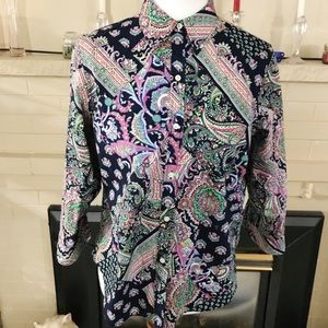 Lauren Ralph Lauren Petite Blouse.